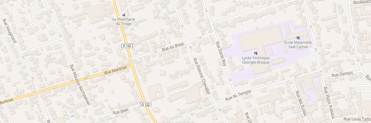 Plan du 41 Rue Etienne Chevalier à Argenteuil