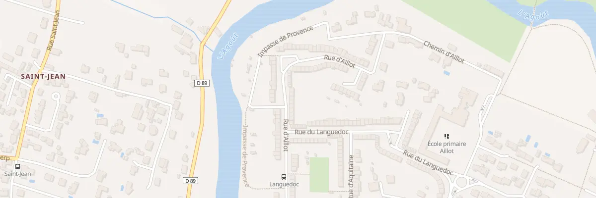 Plan du 42 Rue d’Aillot à Castres
