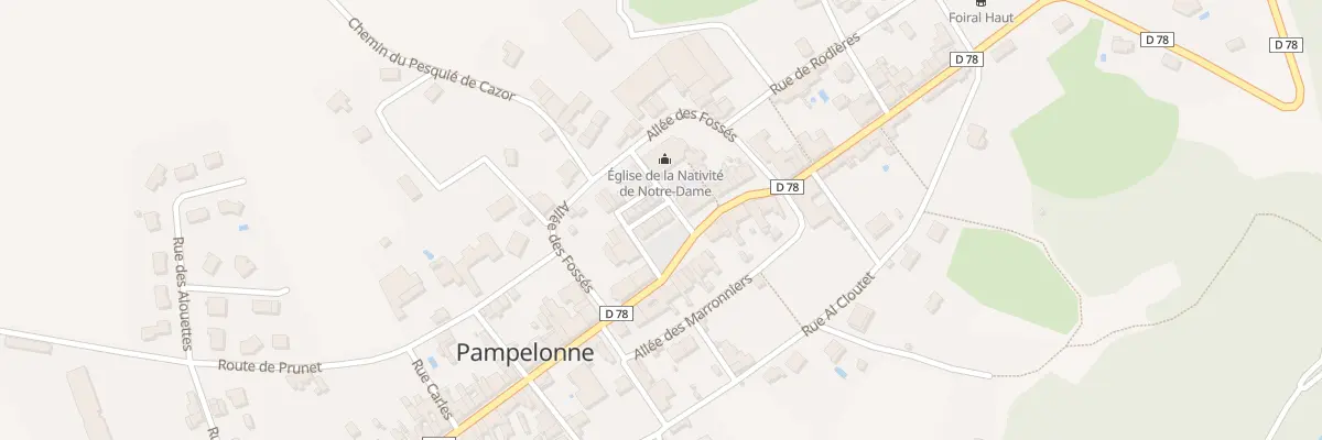 Plan du 5B Pl Lucien Fabre à Pampelonne