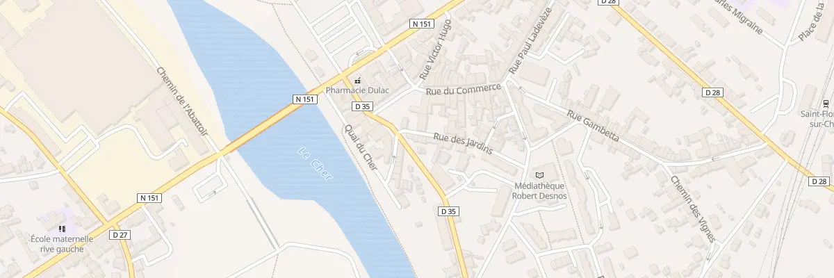 Plan du 3 Rue des Lavoirs à Saint-Florent-sur-Cher