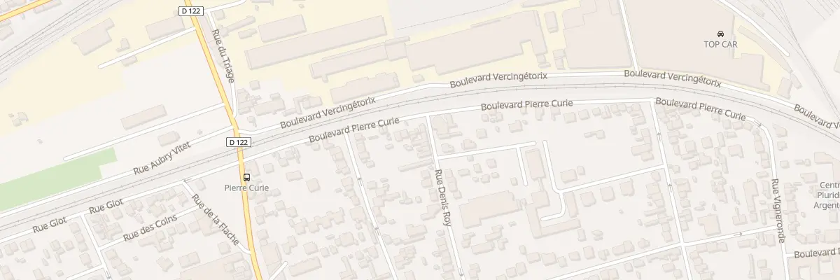 Plan du 93 Rue Denis Roy à Argenteuil