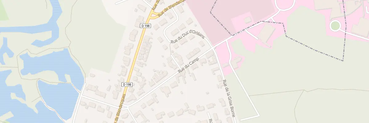 Plan du 341 Rue du Camp à Helfaut