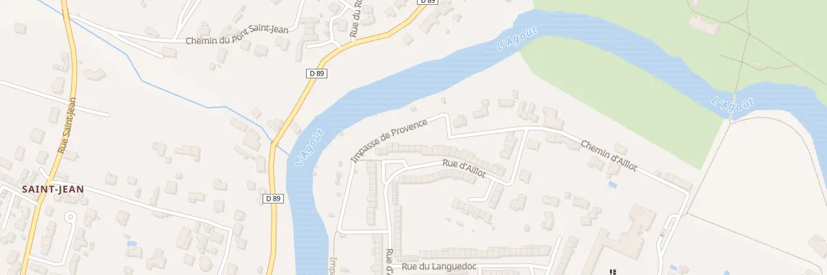 Plan du 85 Rue d’Aillot à Castres