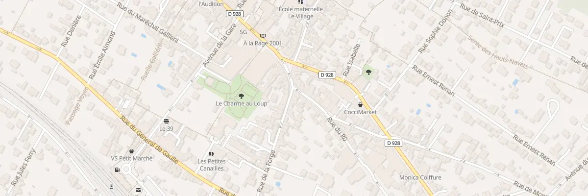 Plan du 9 Rue de la Forge à Saint-Leu-la-Forêt