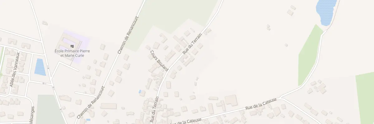 Plan du 52 Rue du Terrain à Pont-de-Metz