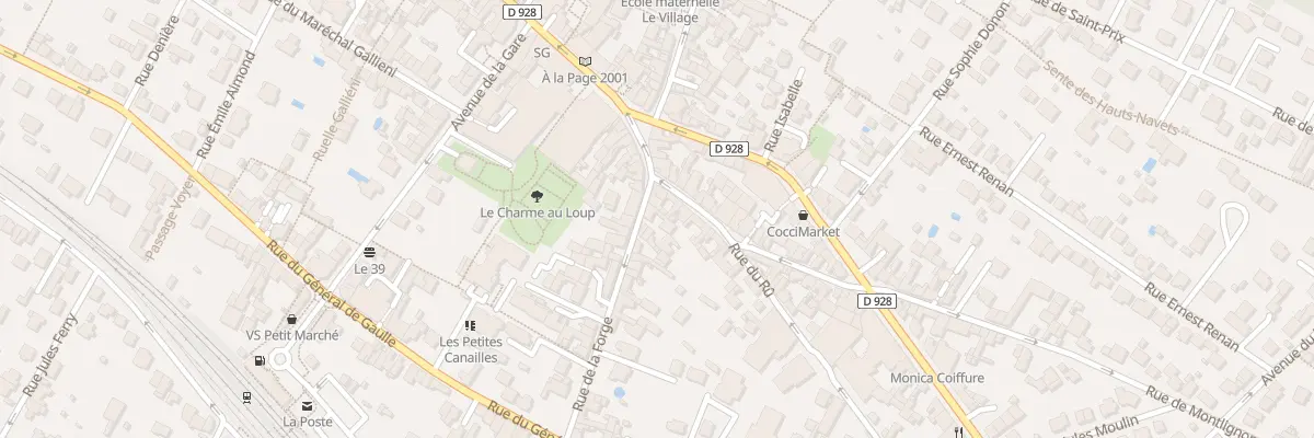 Plan du 11 Rue de la Forge à Saint-Leu-la-Forêt
