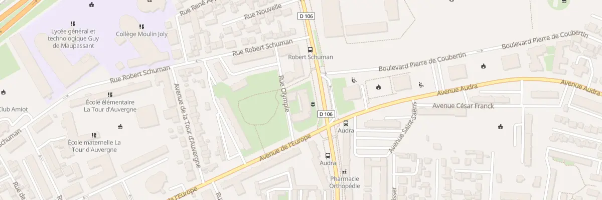 Plan du 23 Rue Paul Bert à Colombes