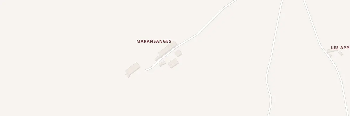 Plan de Maransanges à Saint-Saturnin