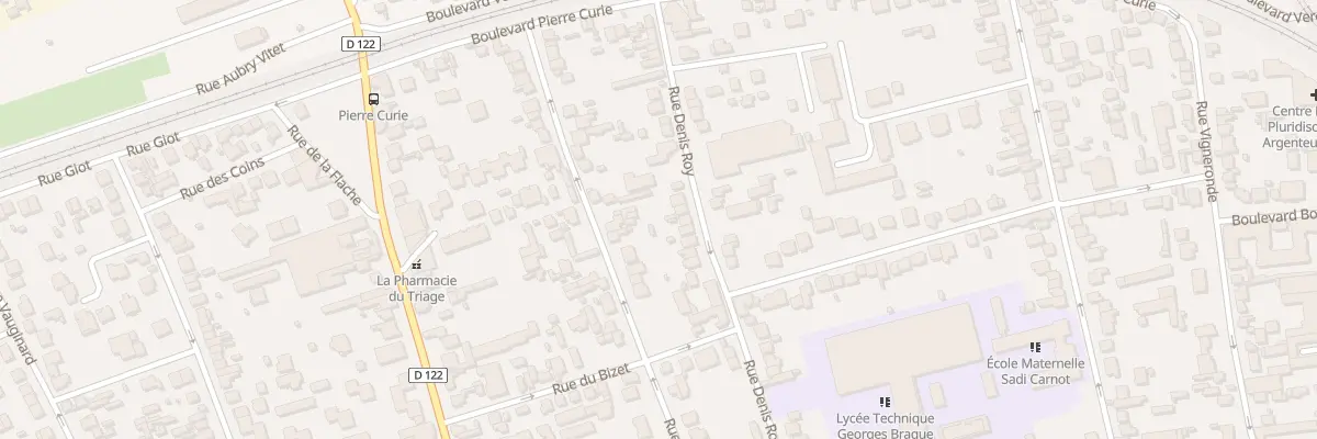 Plan du 65 Rue Denis Roy à Argenteuil