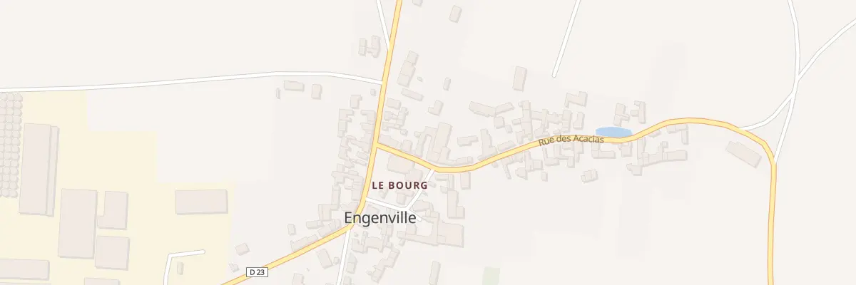 Plan du 7 Rue des Acacias à Engenville