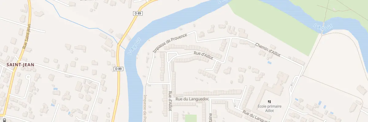 Plan du 72 Rue d’Aillot à Castres