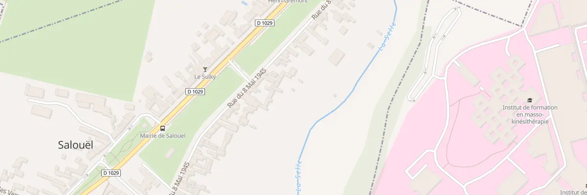 Plan du 66 Rue du Huit Mai 1945 à Salouël