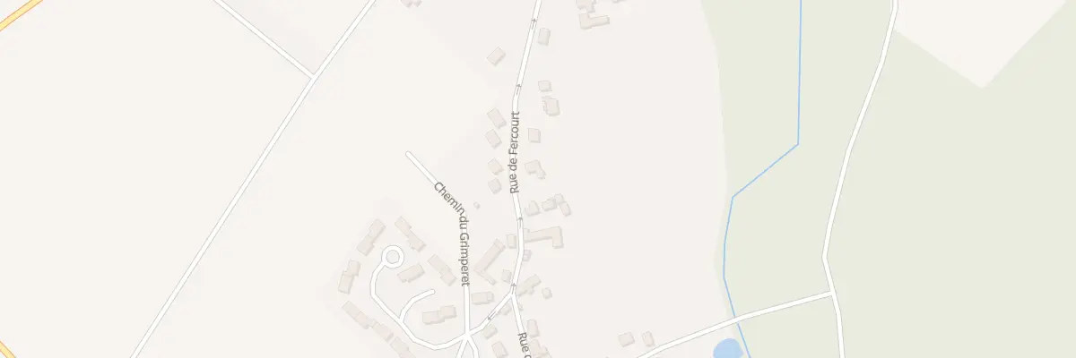Plan du 44 Rue de Fercourt à Cauvigny