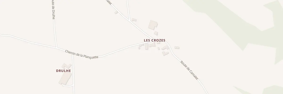 Plan du 5068 Les Crozes à Tayrac