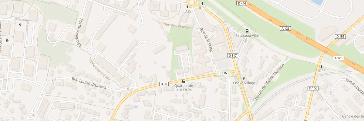 Plan du 12 Rue Maurice Berteaux à Palaiseau