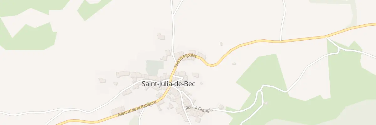 Plan du 22 Le Village à Saint-Julia-de-Bec