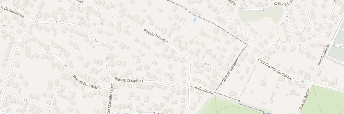 Plan du 11B Rue du Trouillet à Argenteuil