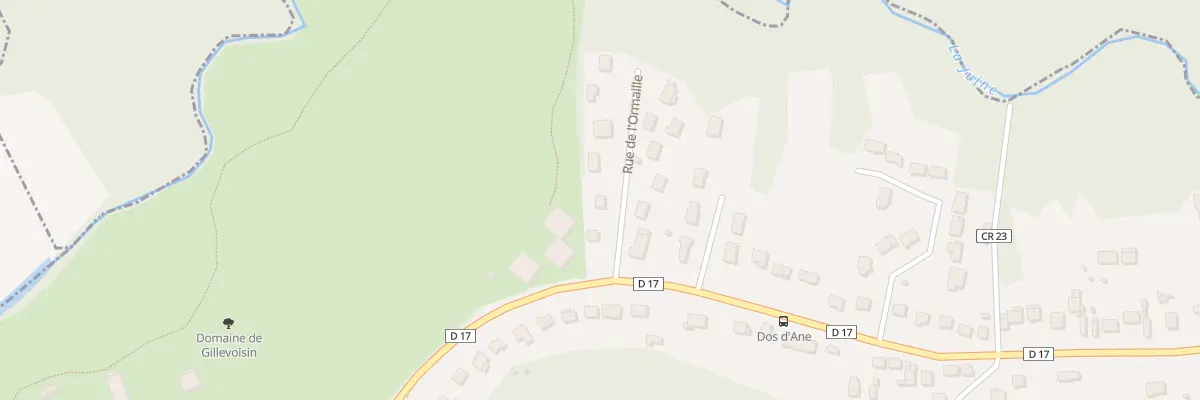 Plan du 3 Rue de l’Ormaille à Janville-sur-Juine