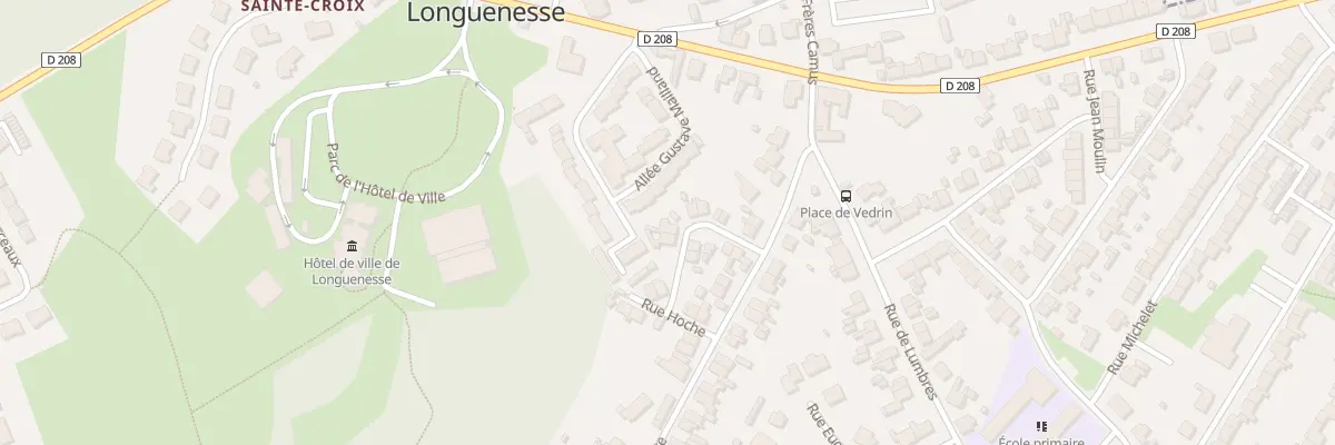 Plan du 6 Rue Hoche à Longuenesse