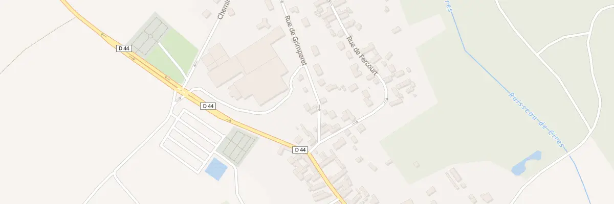 Plan du 5 Rue du Grimperet à Cauvigny