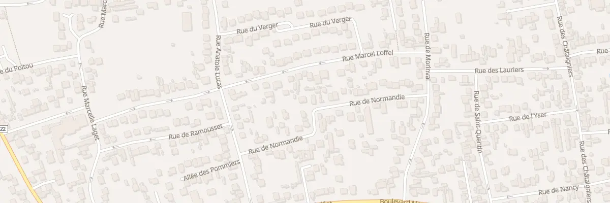 Plan du 28B Rue de Normandie à Argenteuil