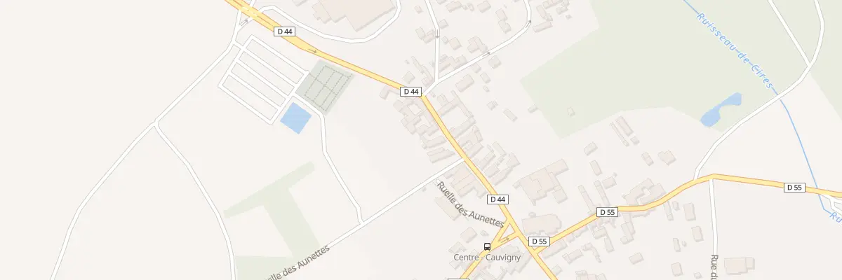 Plan du 9 Rue de Noailles à Cauvigny