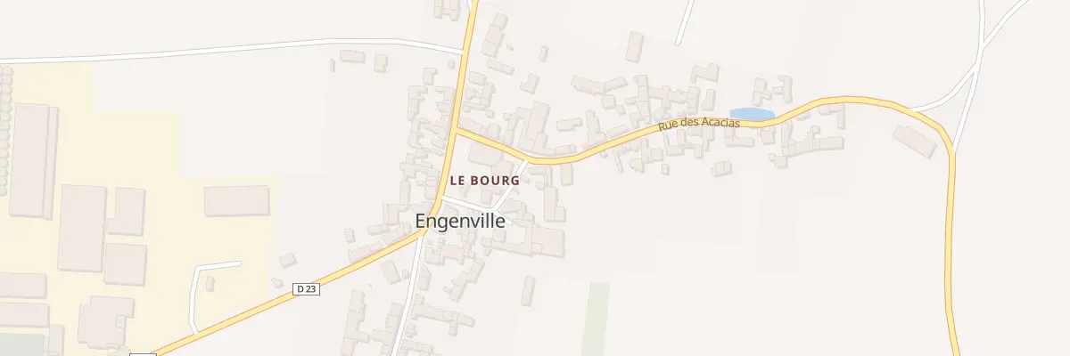 Plan du 16 Rue des Acacias à Engenville