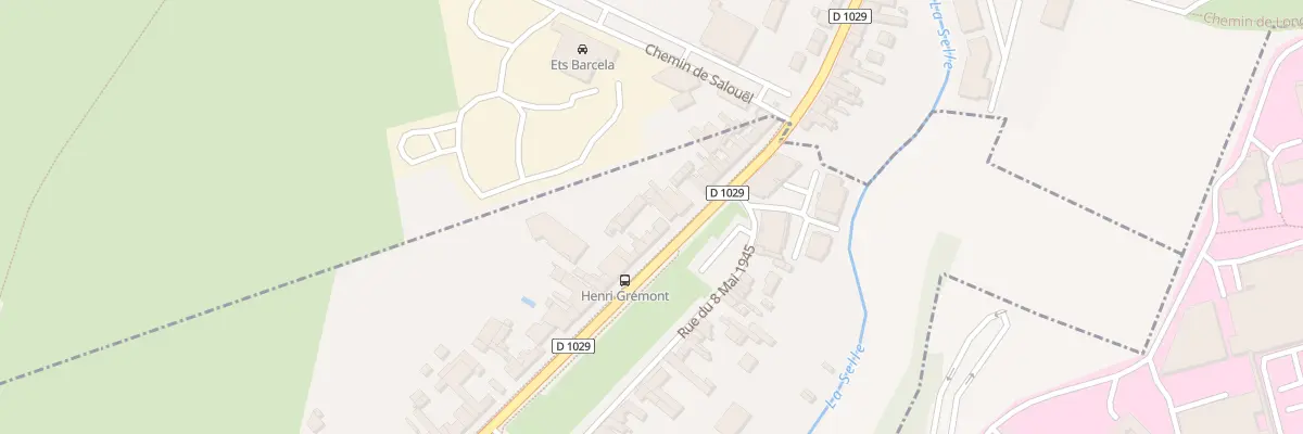 Plan du 65 Rte de Rouen à Salouël