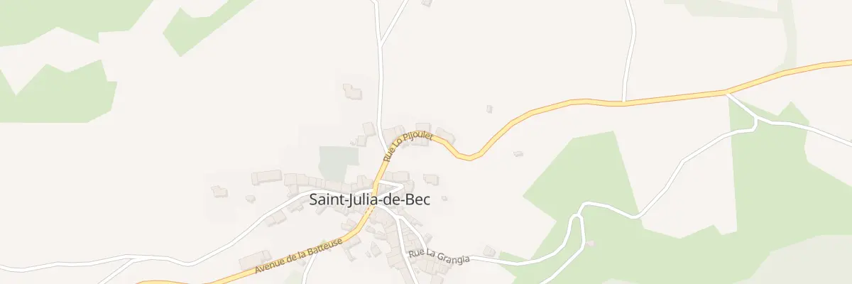 Plan du 5001 Le Village à Saint-Julia-de-Bec