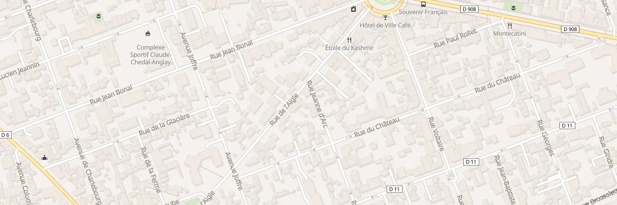 Plan du 2 Rue Jeanne d’Arc à La Garenne-Colombes