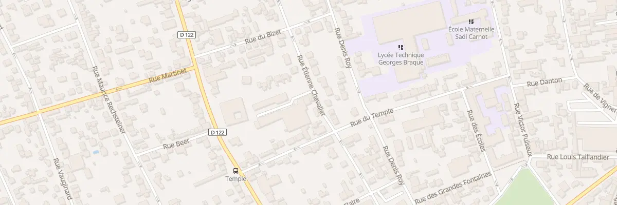 Plan du 27 Rue Etienne Chevalier à Argenteuil