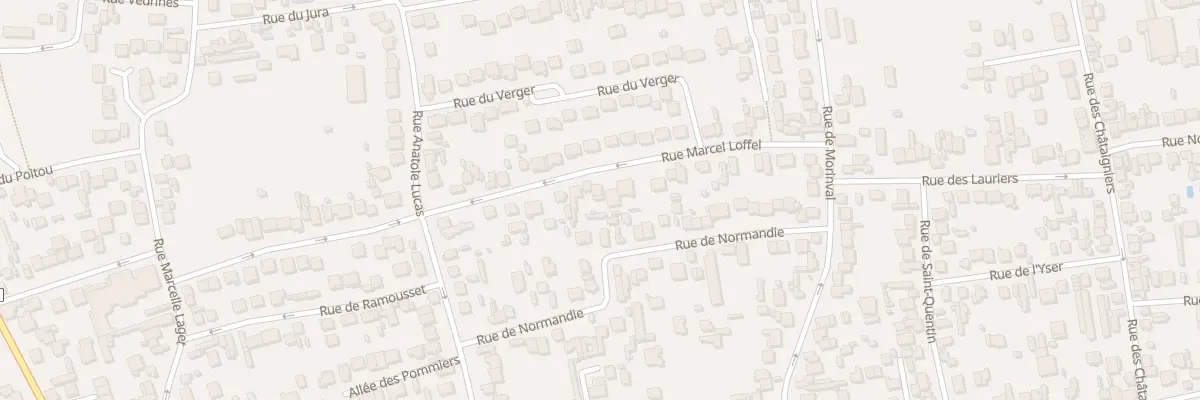 Plan du 29 Rue Marcel Loffel à Argenteuil