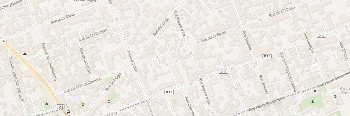 Plan du 61B Rue du Château à La Garenne-Colombes