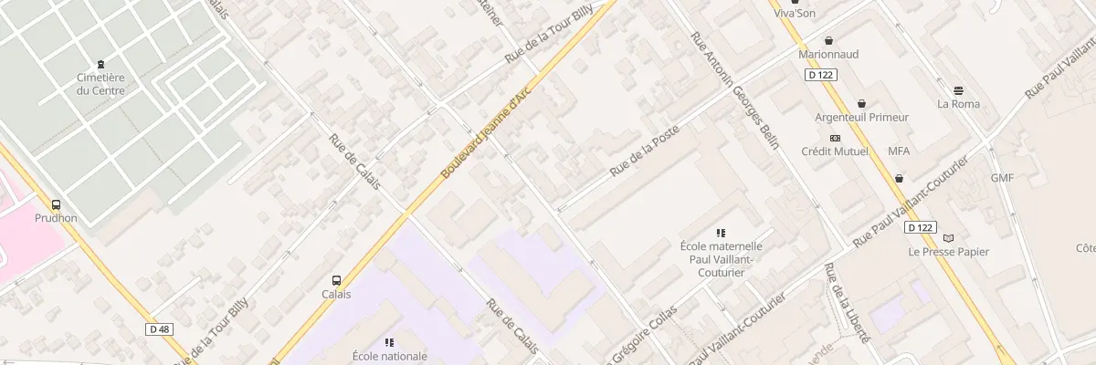Plan du 20 Rue de l’Abbe Fleury à Argenteuil