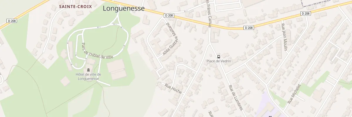 Plan du 4 Rue Hoche à Longuenesse