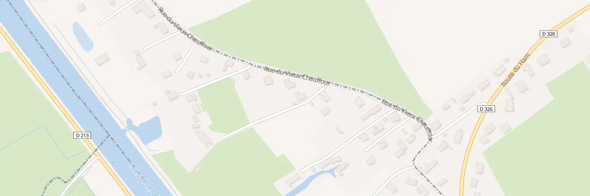 Plan du 16 Rue du Vieux Chauffour à Saint-Momelin