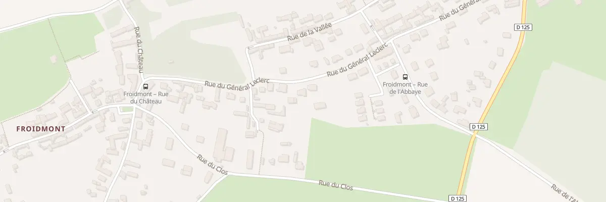 Plan du 54E Rue du Général Leclerc à Bailleul-sur-Thérain