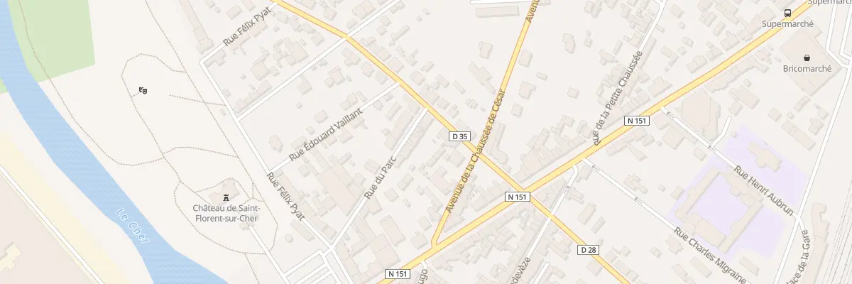 Plan du 26 Rue du Parc à Saint-Florent-sur-Cher