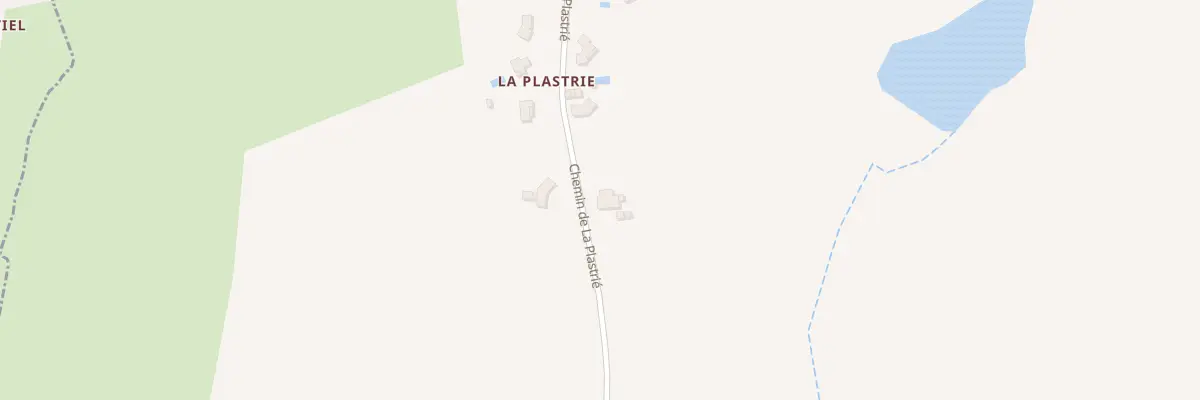 Plan du 235 Che de La Plastrié à Saussenac
