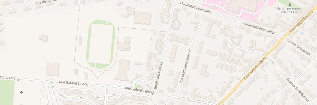 Plan du 36 Bd Pasteur à Pithiviers