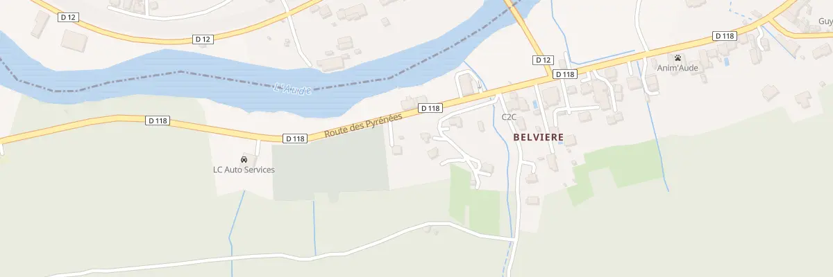 Plan du 9999 Rte des Pyrénées à Couiza