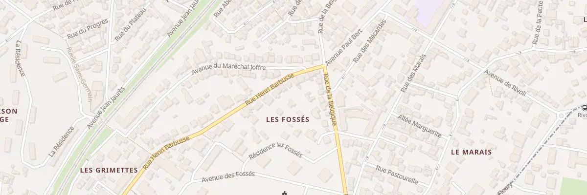 Plan du 9T Rue Henri Barbusse à Meudon