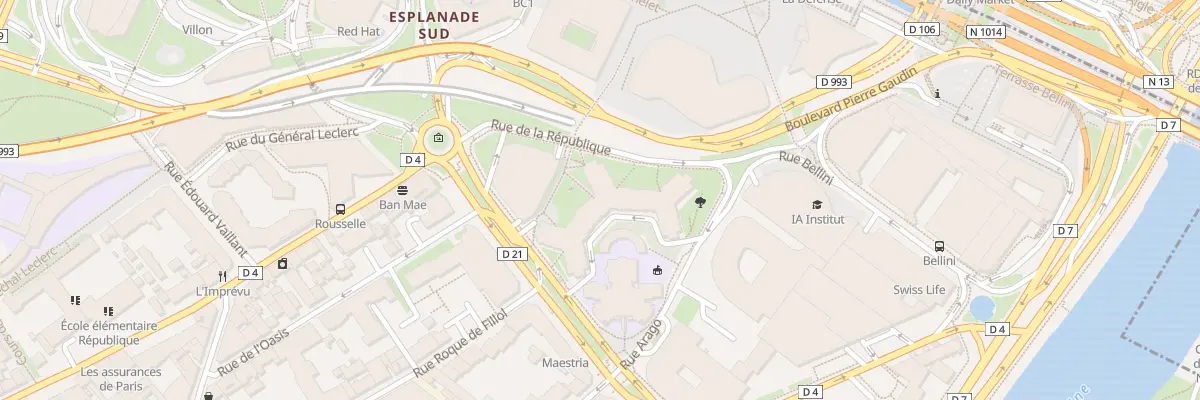 Plan du 37 Rue de la République à Puteaux
