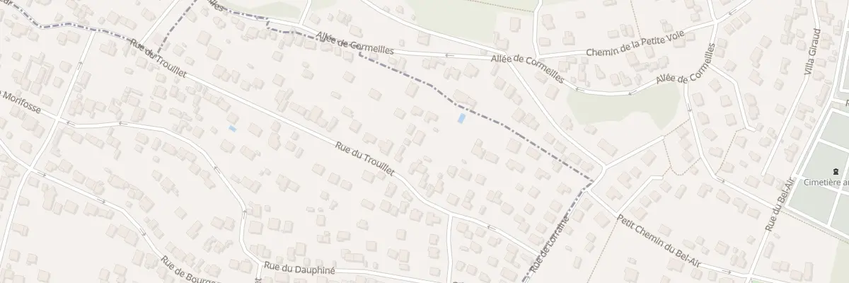 Plan du 26B Rue du Trouillet à Argenteuil