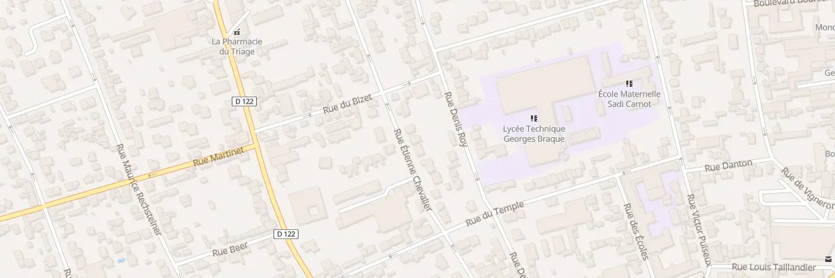Plan du 34 Rue Etienne Chevalier à Argenteuil