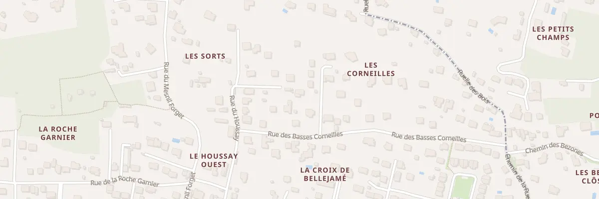 Plan du 5 Rue des Basses Corneilles à Marcoussis