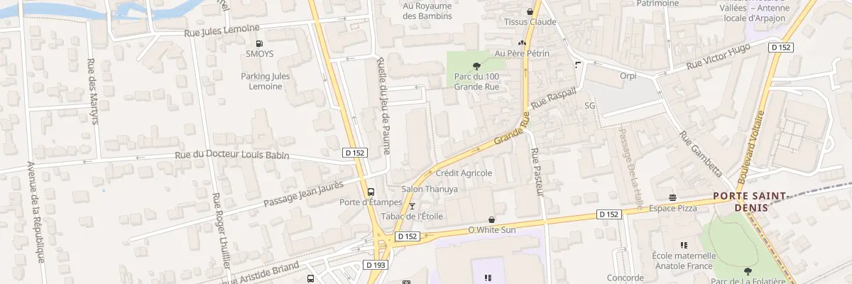 Plan du 124 Gr Grande Rue à Arpajon