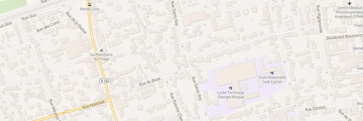Plan du 49 Rue Denis Roy à Argenteuil