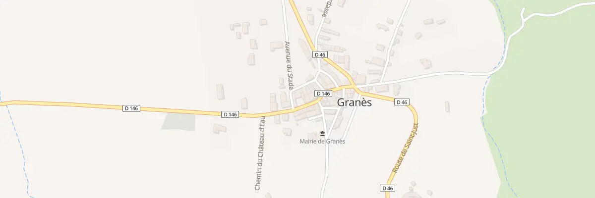 Plan du 3 Le Village à Granès