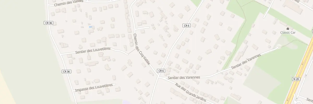 Plan du 28B Che du Bois des Fosses à Saint-Germain-lès-Arpajon
